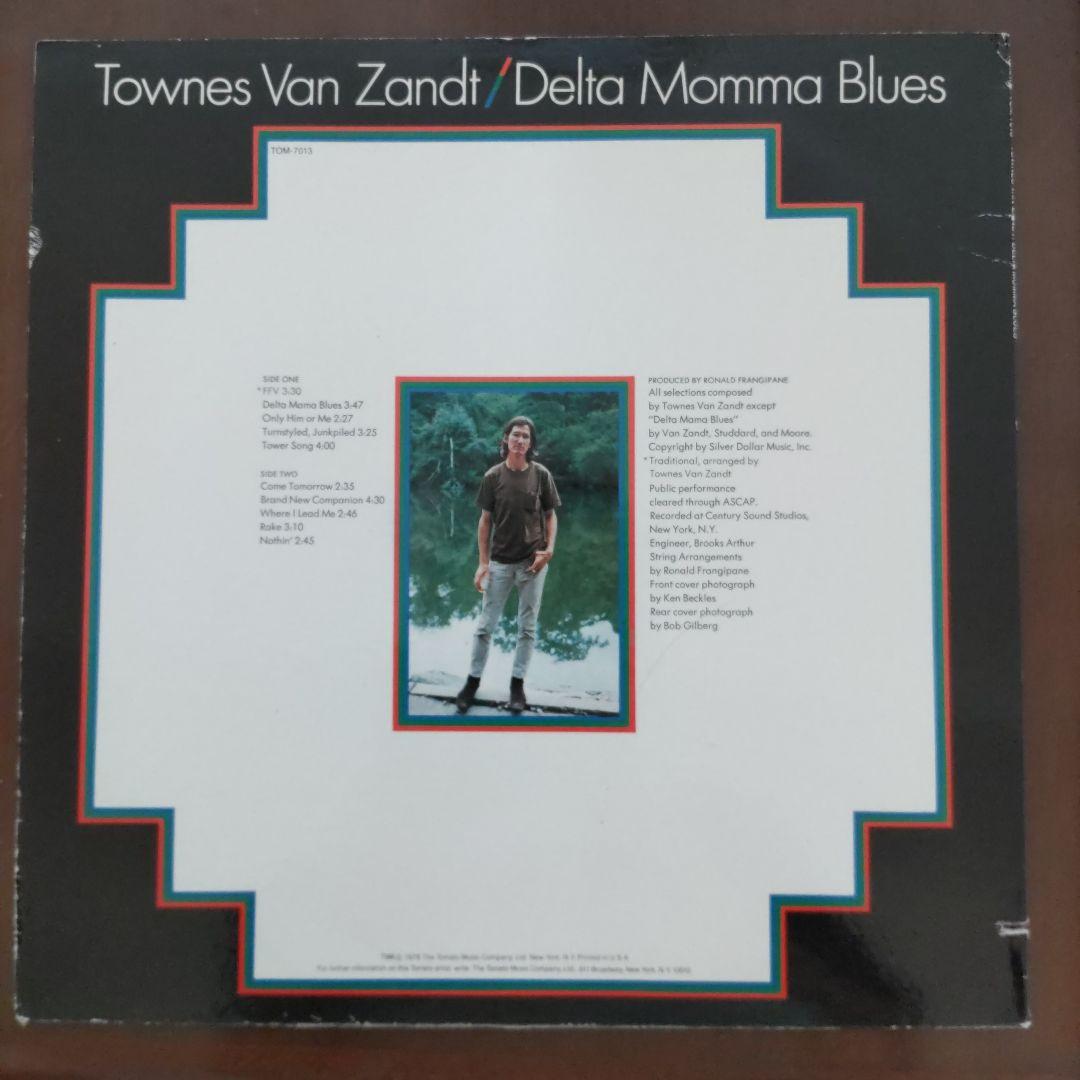 洋楽 LP/Townes Van Zandt/Delta Momma Blues/US