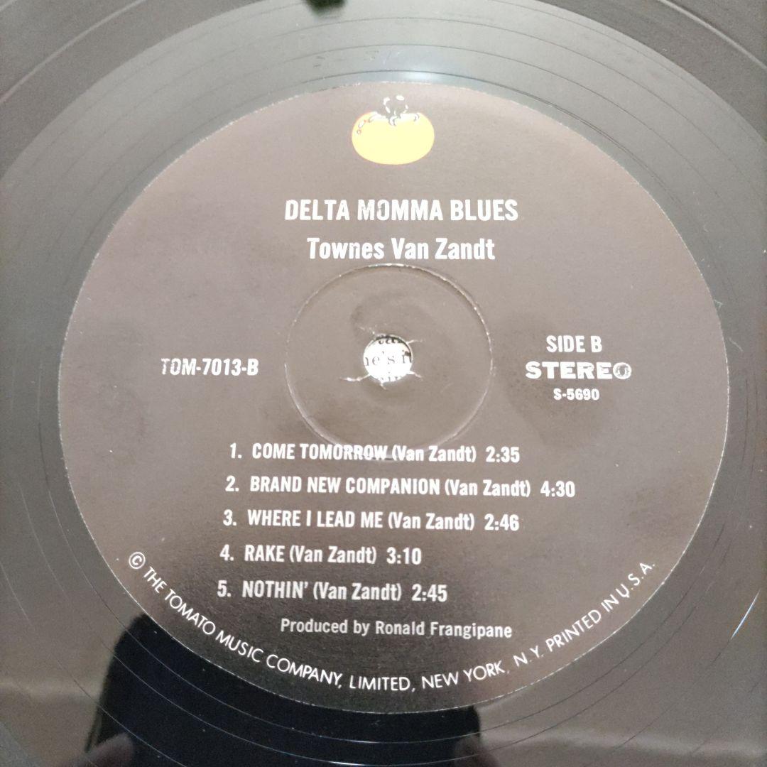 洋楽 LP/Townes Van Zandt/Delta Momma Blues/US