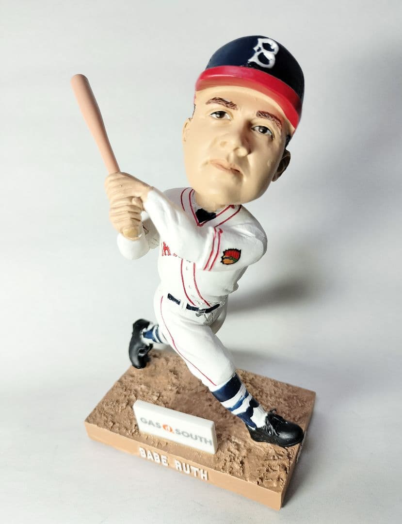 ベーブ・ルース／”ボストン・ブレーブス” ボブルヘッド人形