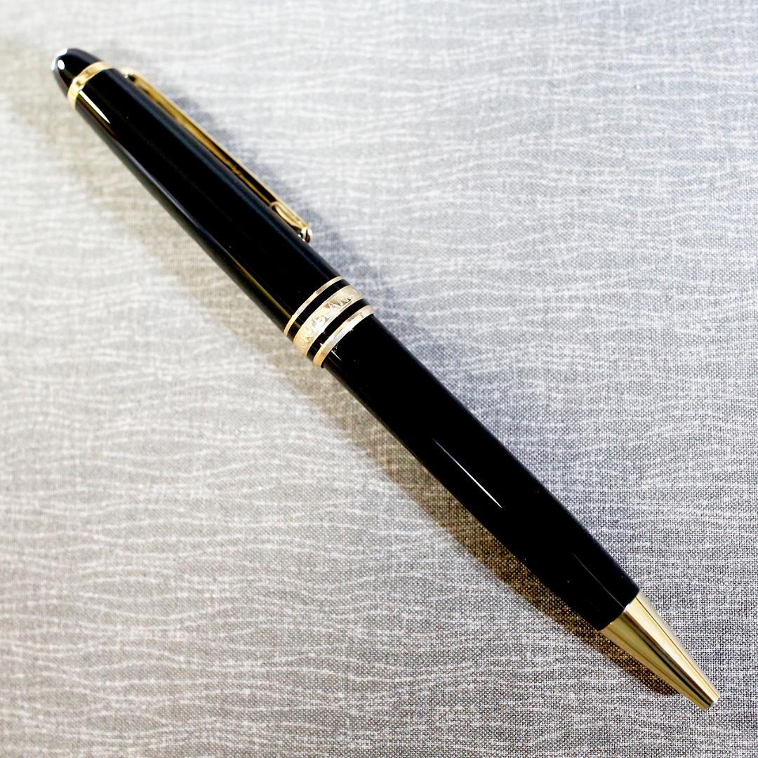 【極美品 送料込み】モンブラン ボールペン １６４ マイスター ゴールド ②
