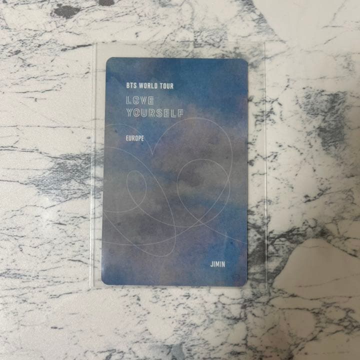 ジミン ヨーロッパ トレカ