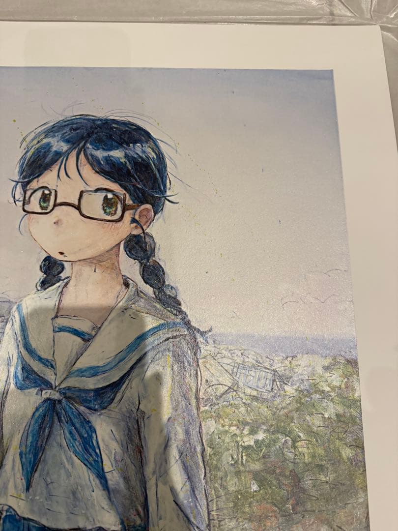 くらやえみ A Place With Ocean View 版画 サイン入り