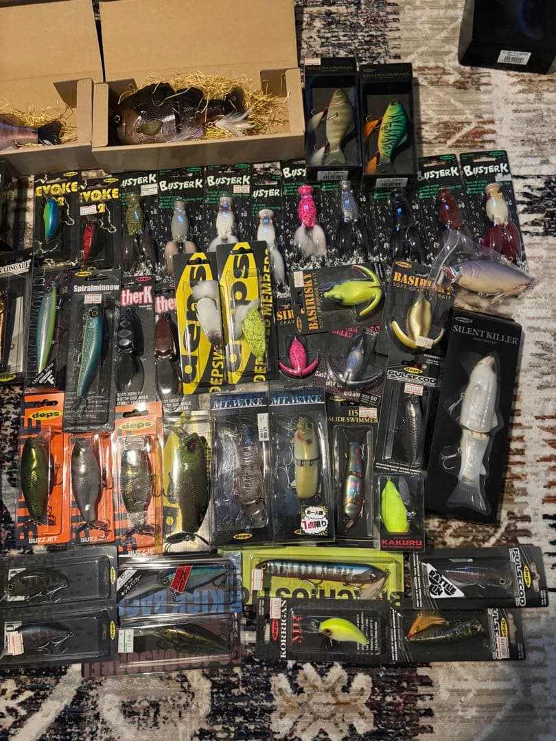 デプス ビッグベイトルアーセット 単体販売します