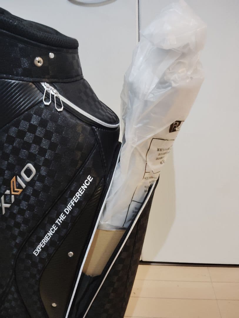 XXIO 超軽量 9.5インチ キャディバッグ GGC-X161 BKチェック