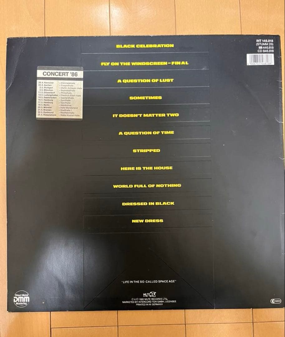 デペッシュ・モードDepeche Mode レコード3枚セット