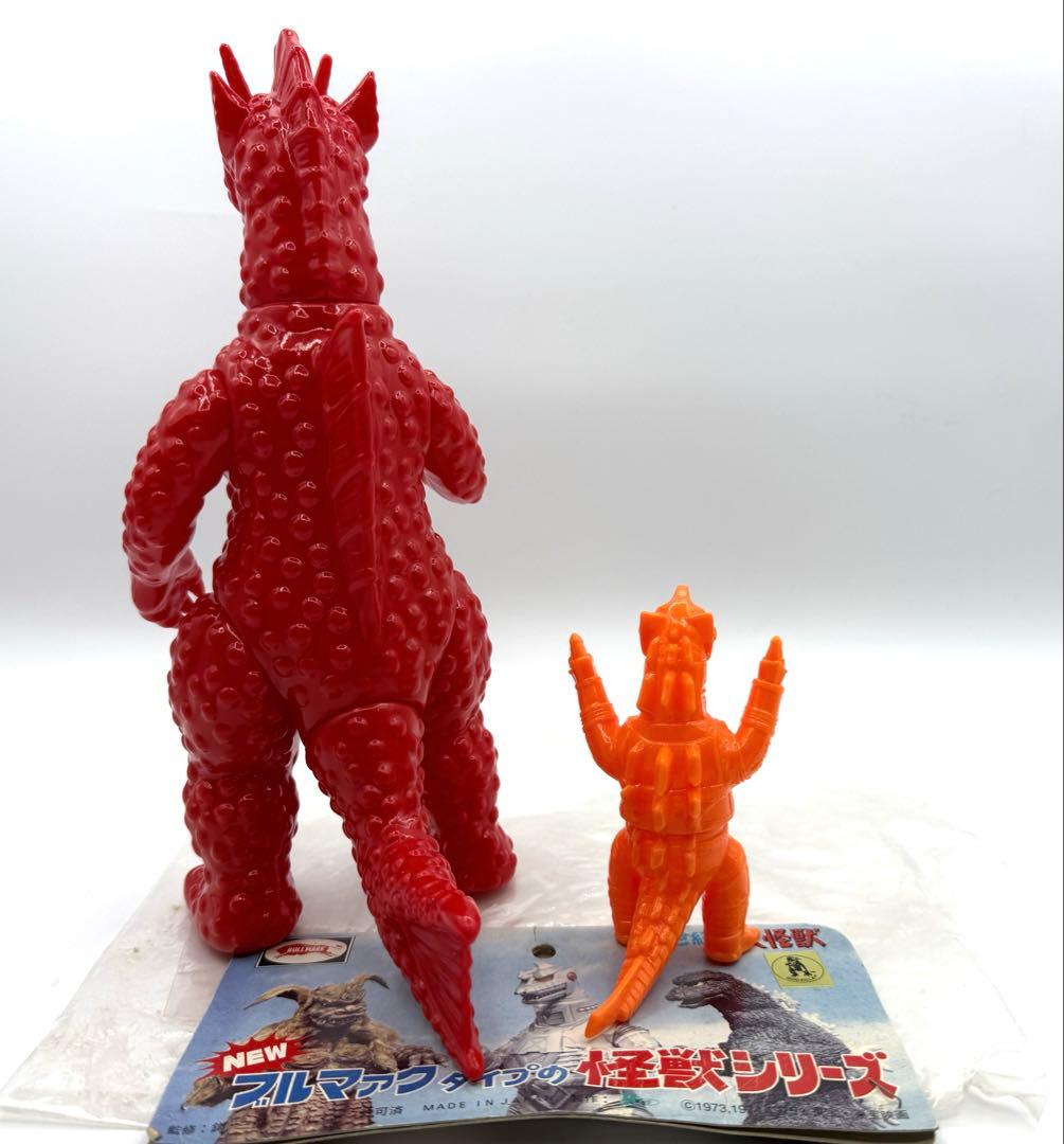 M1号 ブルマァクタイプの怪獣 チタノザウルス ミニ メカゴジラ付き 未塗装