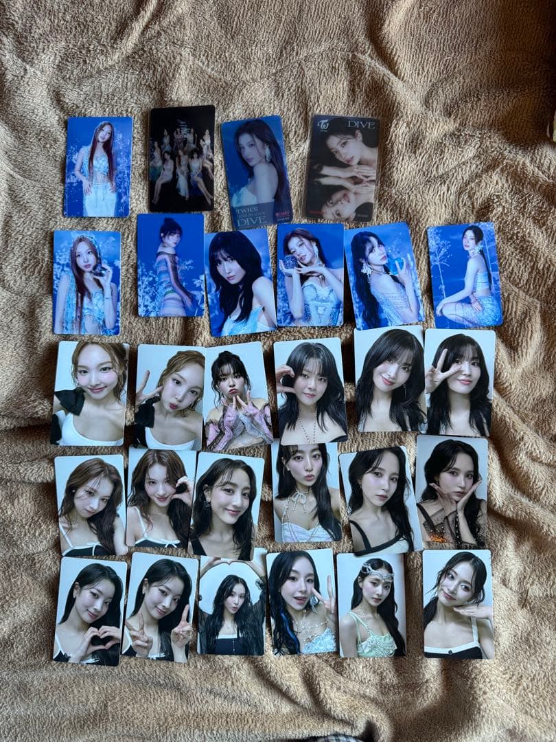 TWICE DIVE CD トレカ セット まとめ バラ売り不可
