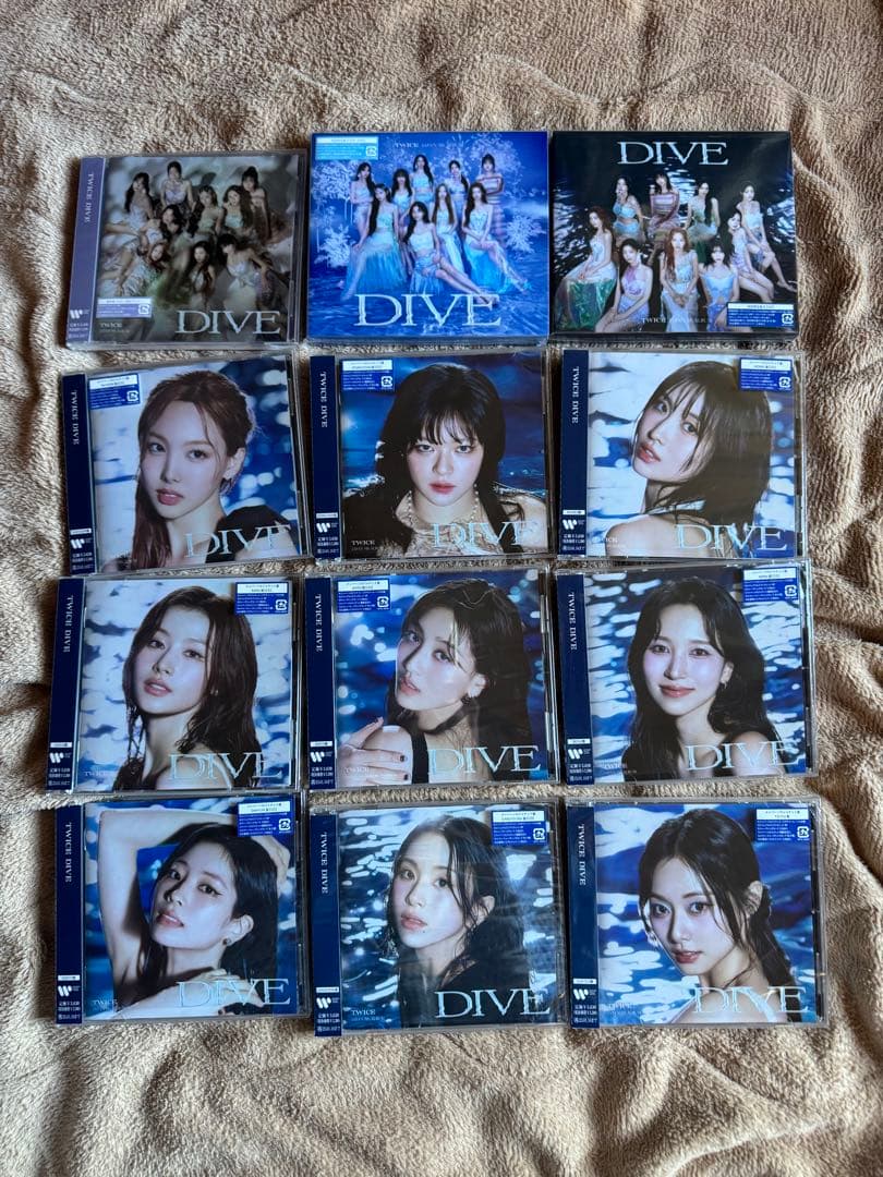 TWICE DIVE CD トレカ セット まとめ バラ売り不可