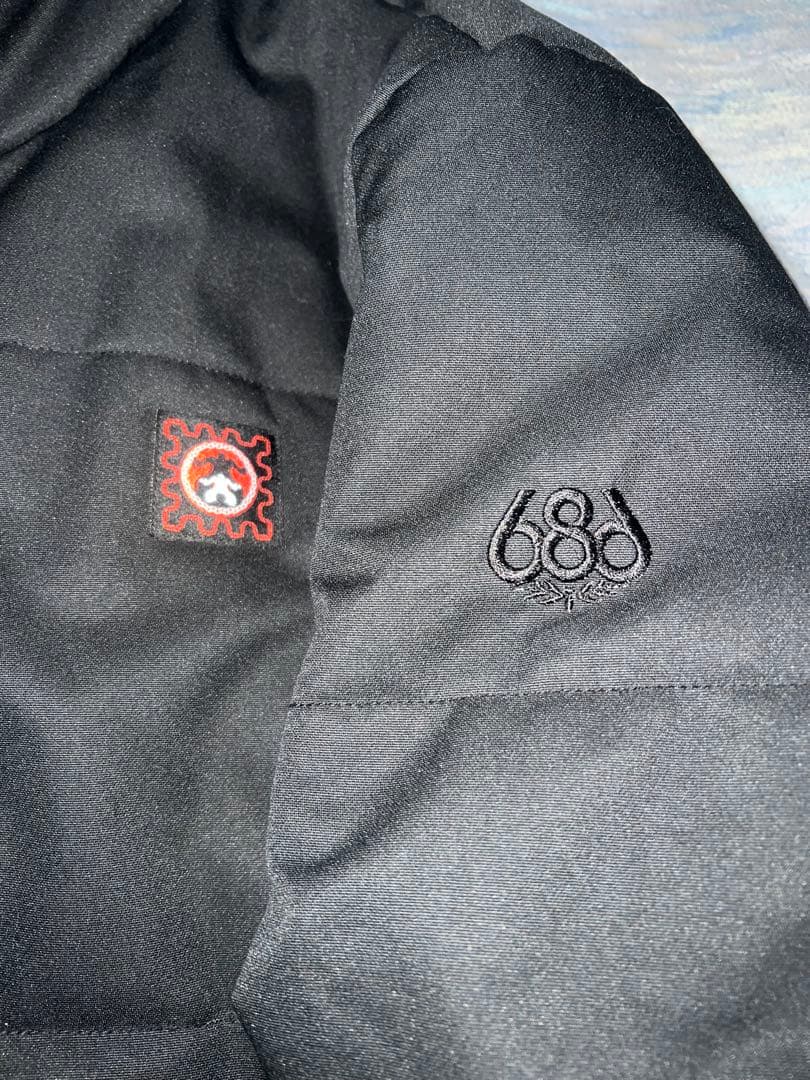686 スノーボード ジャケット ブラック ＸＬサイズ