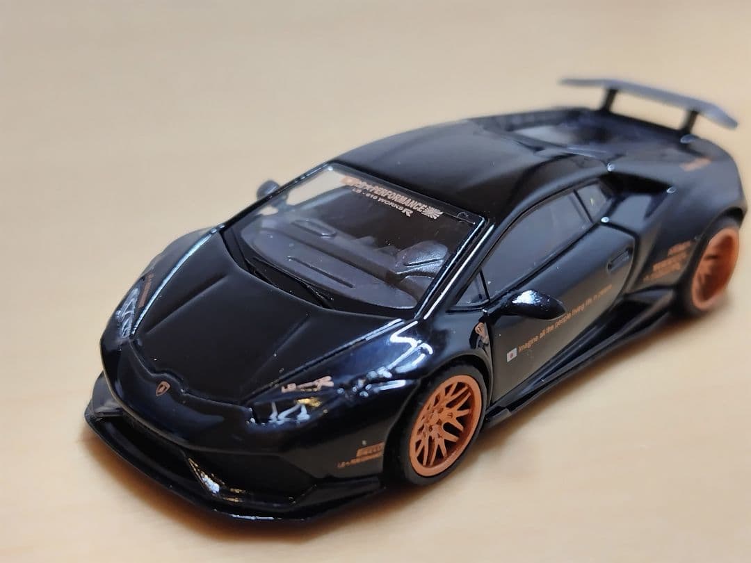 H*n様 MINI GT ランボルギーニ ウラカン 3台 赤 黄 黒