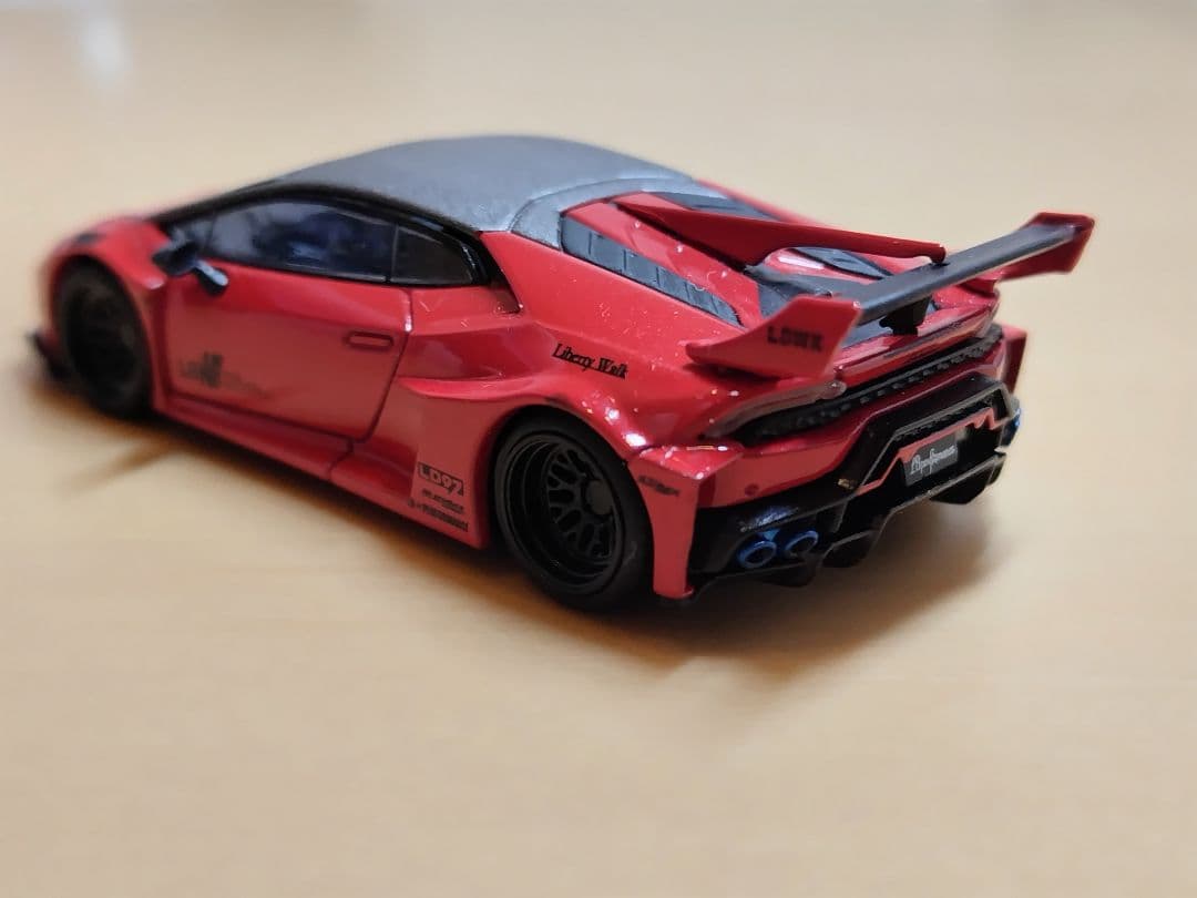 H*n様 MINI GT ランボルギーニ ウラカン 3台 赤 黄 黒