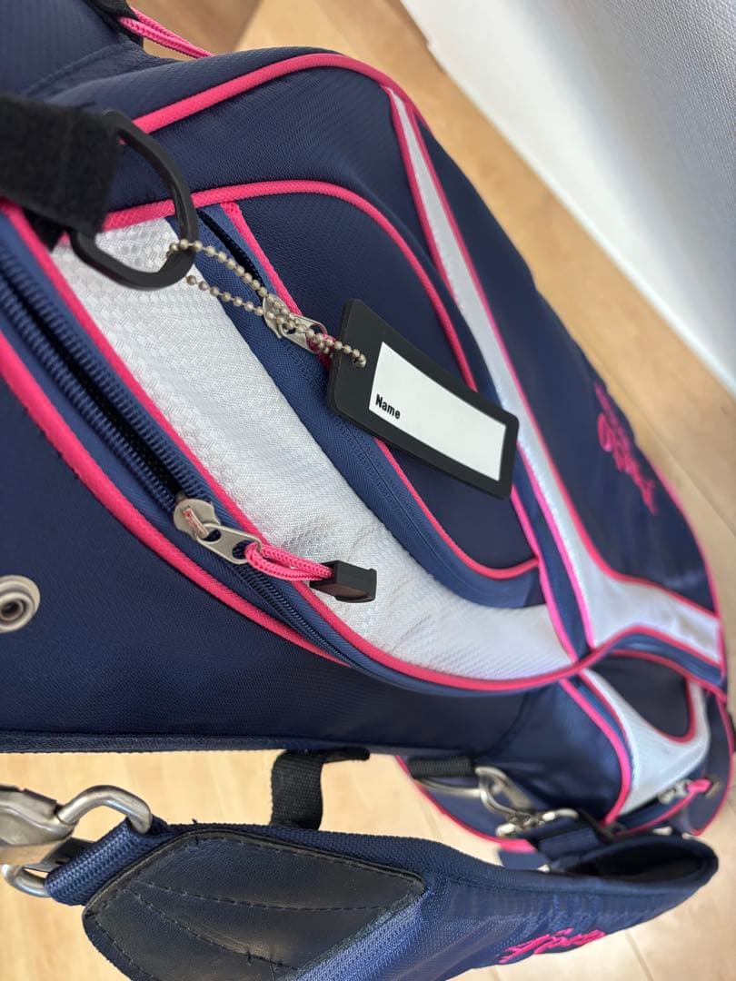 美品　送料込　afectoレディース用ゴルフクラブセット　初心者キャディバッグ付