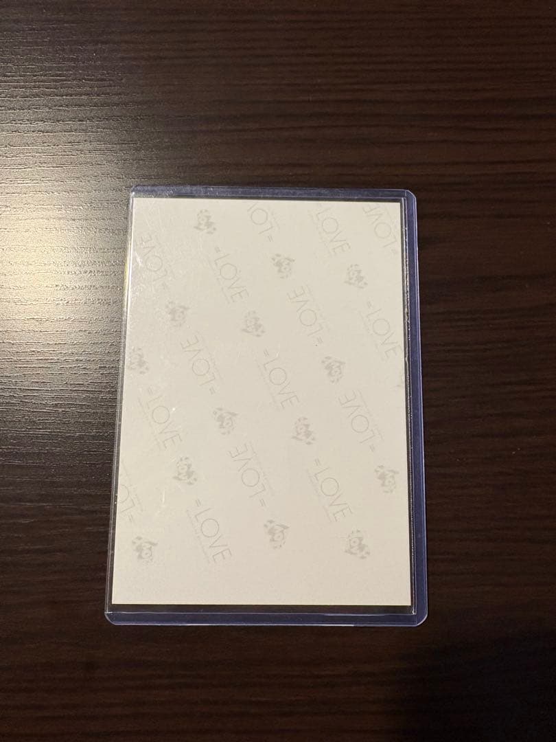 【値下げ交渉可】大場花菜 ラブソングに襲われる ピンクニット 直筆 生写真