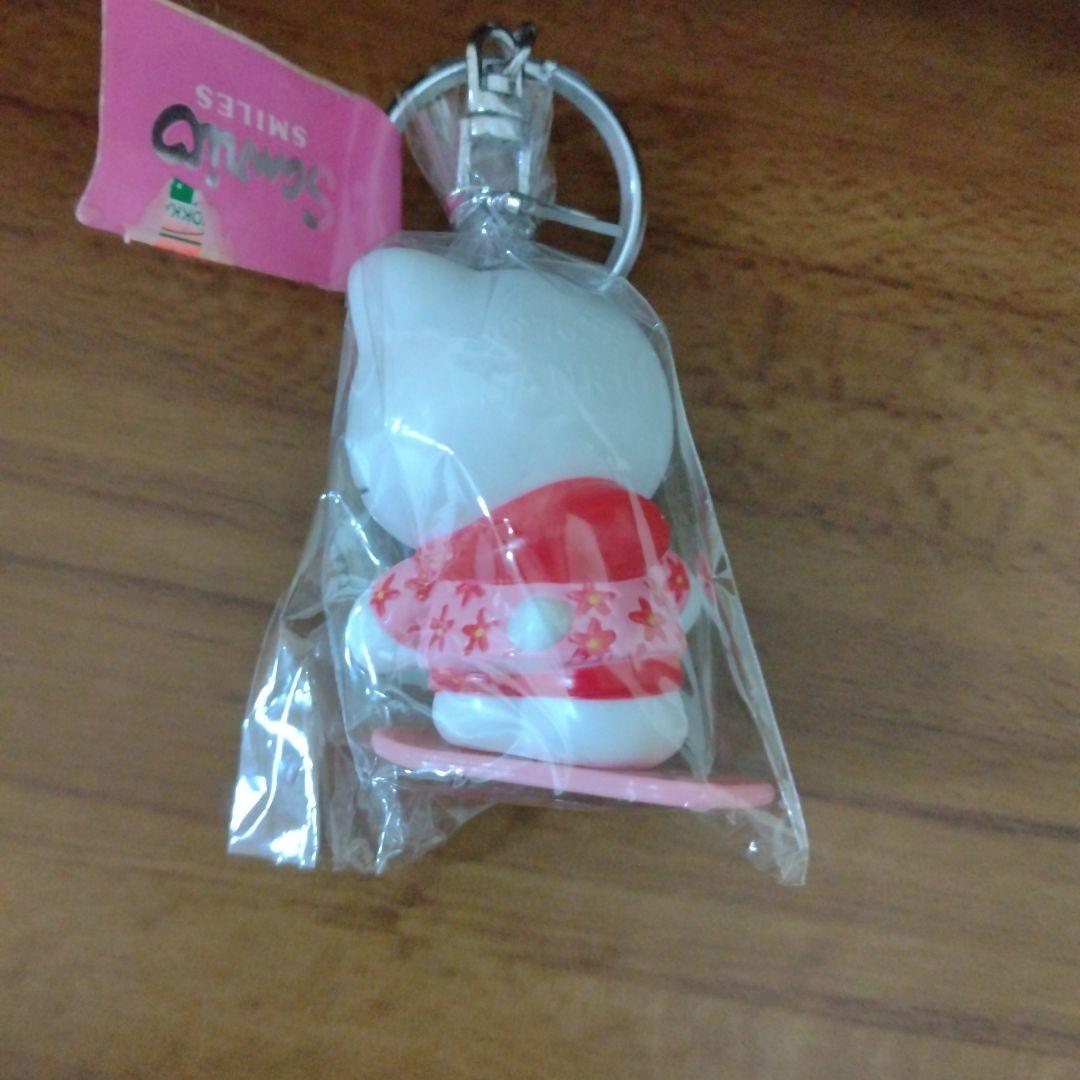 レア　ハローキティ　スノーボード　美品　キーホルダー　SANRIO　当時物