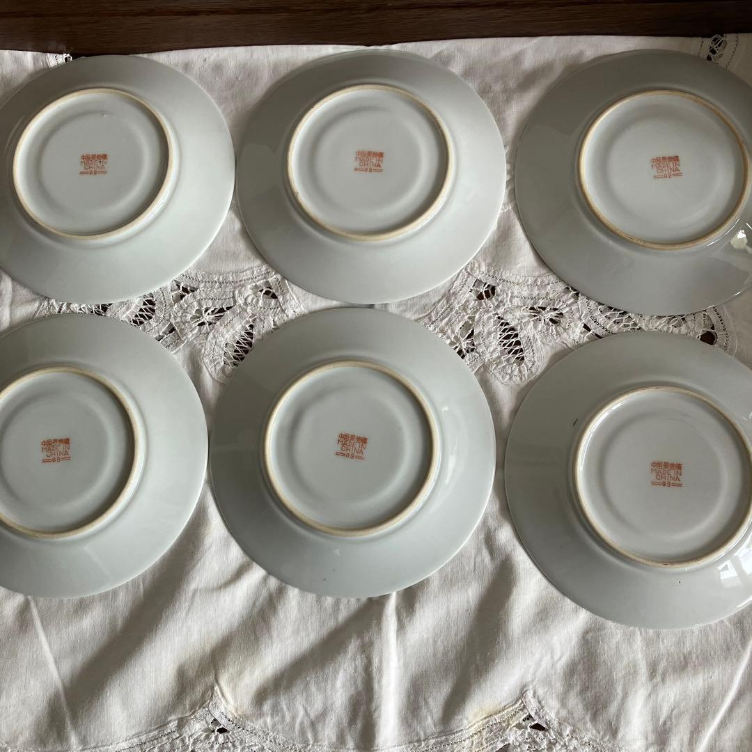 中国景徳鎮　09 コーヒーセット　シュガーポット&ミルクピッチャー付き