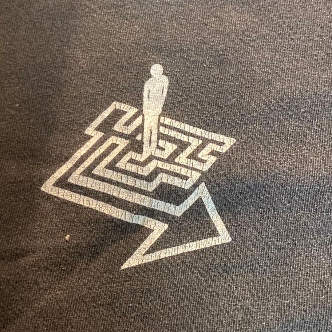 face to face / バックプリント Tシャツ ブラック