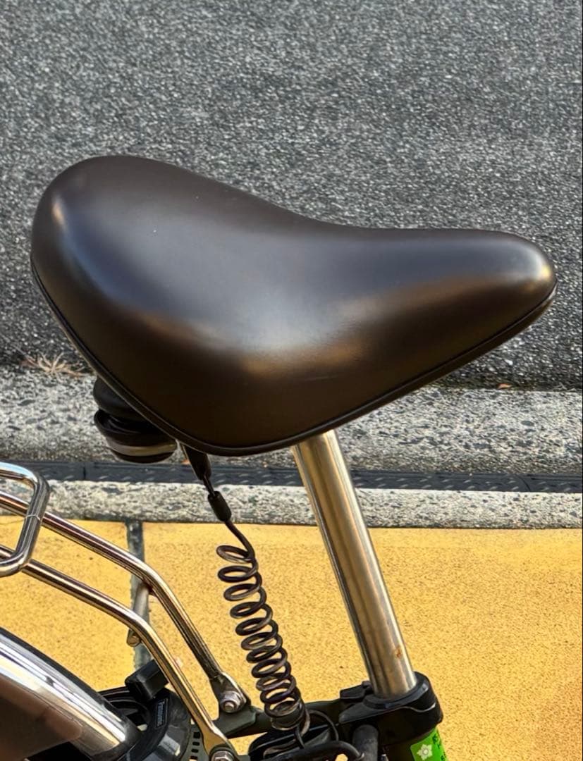 ⭐︎きなこもちさん⭐︎ ★値下げ！！【引き取り】電動アシスト自転車 ダークグリーン