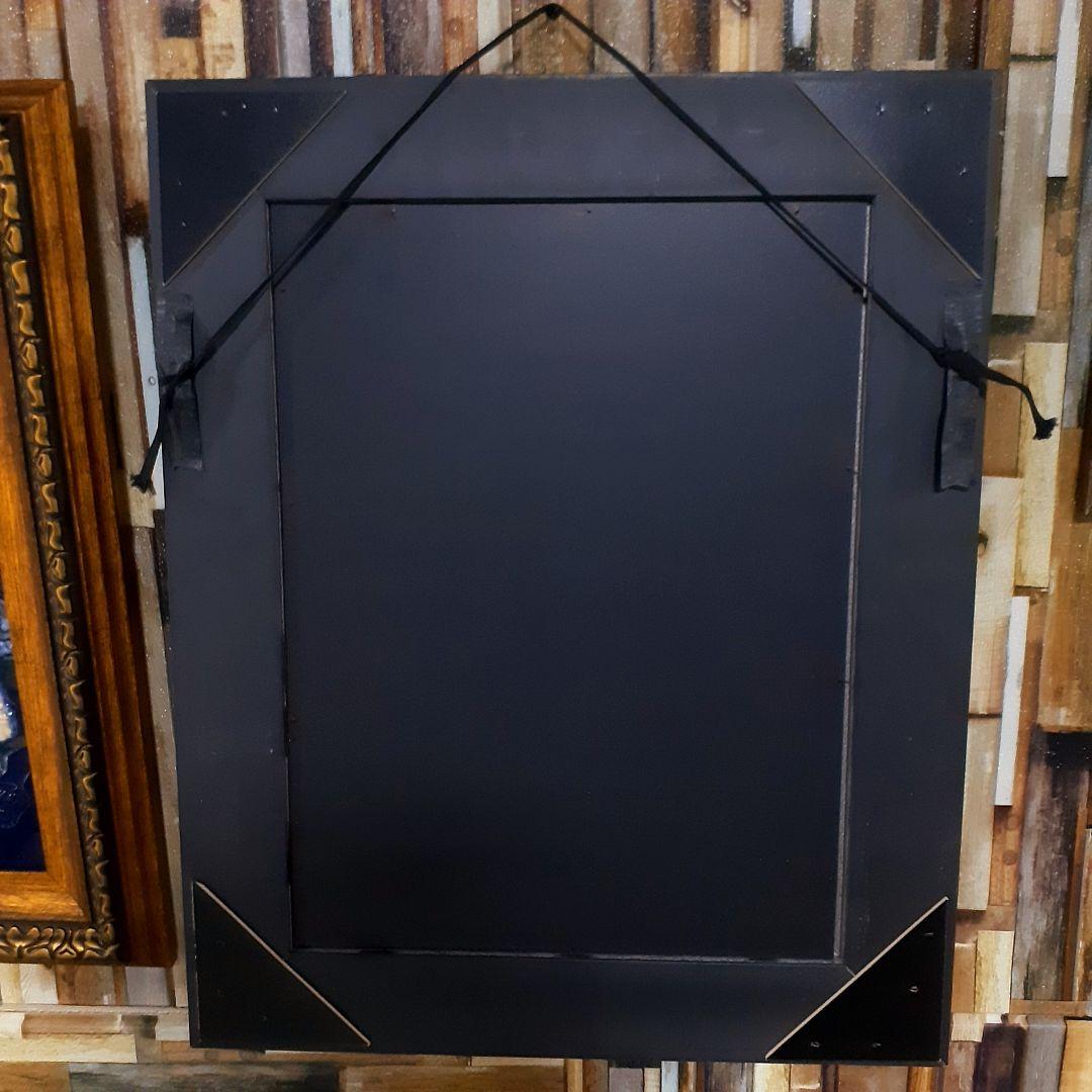 天然石　日本名画　葛飾北斎　富嶽三十六景　『神奈川沖浪裏』　クリスタルアート