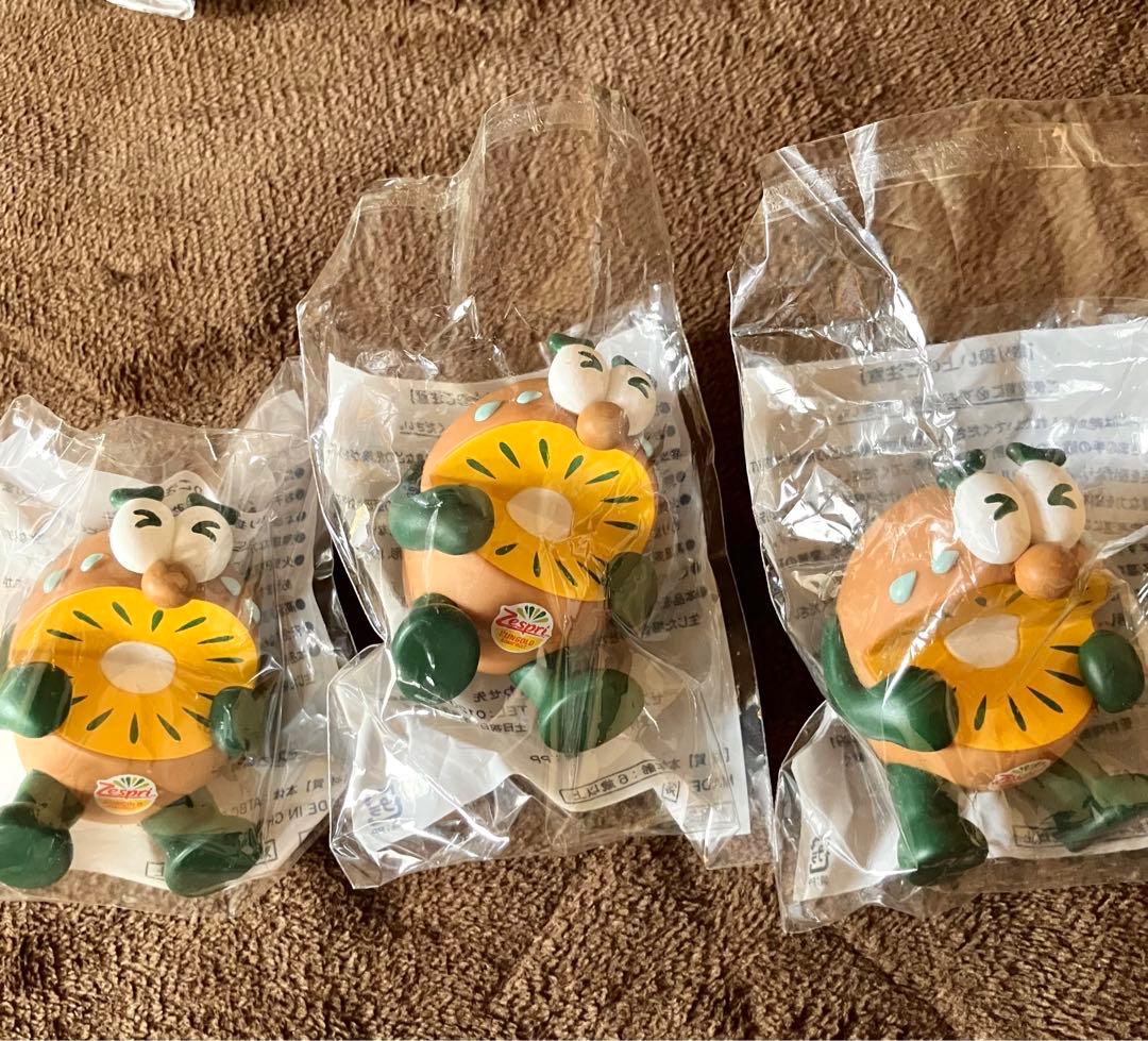 ゼスプリ　キウイブラザーズ　フィギュア グリーン&ゴールド　まとめ売り