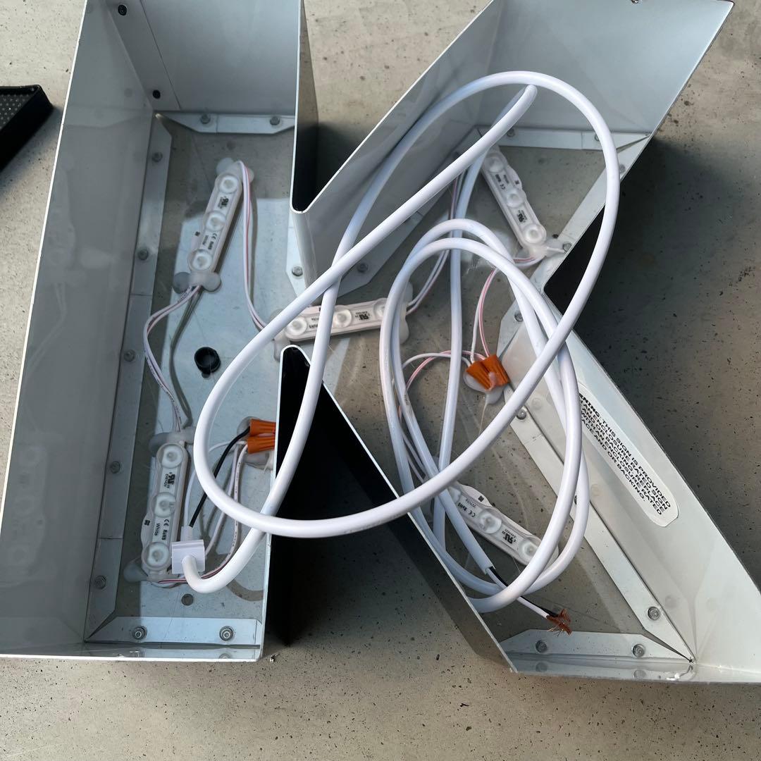 K 看板 アルファベット レターサイン 文字 アメリカ ビンテージ アンティーク