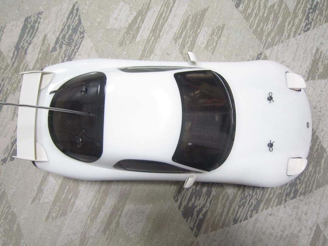 くりこう 1/10 タミヤ TT01 RX-7 FD3S カスタム 鬼速