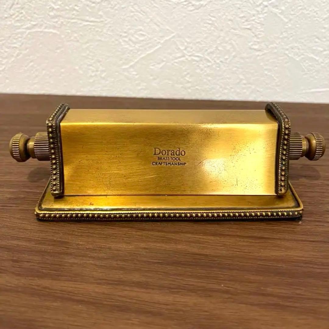 DULTON Dorado アンティーク調デスクトップカレンダー