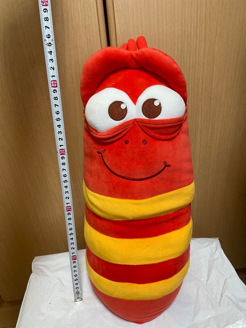 【すのはち】韓国　ラーバ　キャラクターぬいぐるみセット　特大　Larva