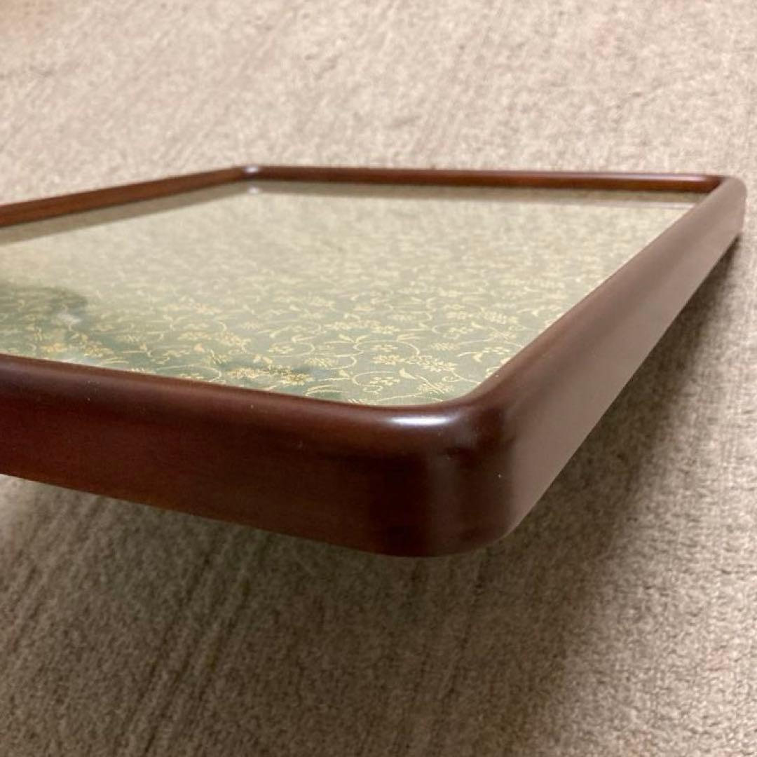 半紙額★女桑★隅丸★3面セット★縦横両用★書道用額縁★空額★和額★木製フレーム