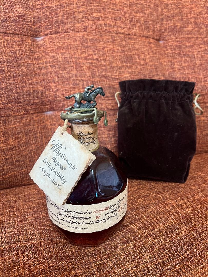 【古酒｜未開封】ブラントン　Blanton バーボンウイスキー