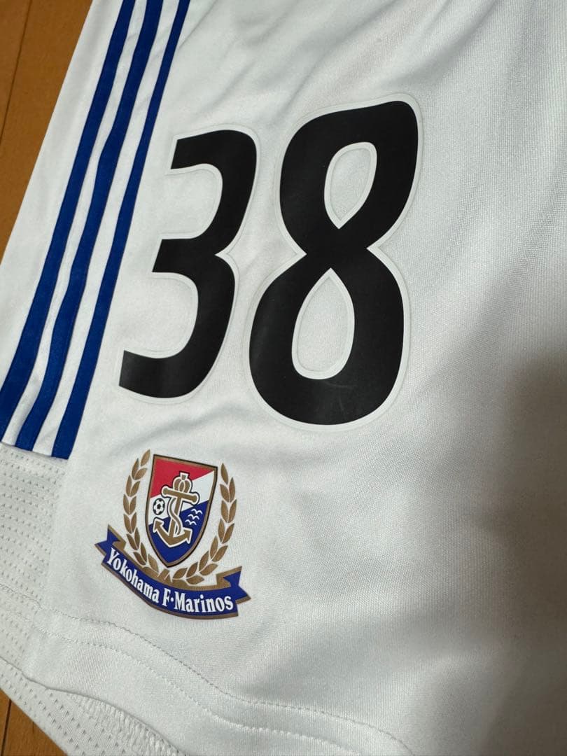 希少　美品　アディダス 横浜F・マリノス　支給品　前田大然　ゲームパンツ　38