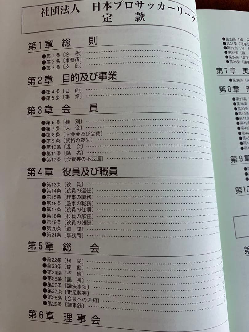 非売品Ｊ.LEAGUE HANDBOOK2002 Ｊリーグ規約・規程集