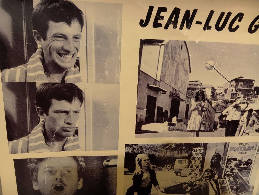 仏ヴィンテージ映画ポスター5枚セット バルドー ゲンズブール バーキン ゴダール