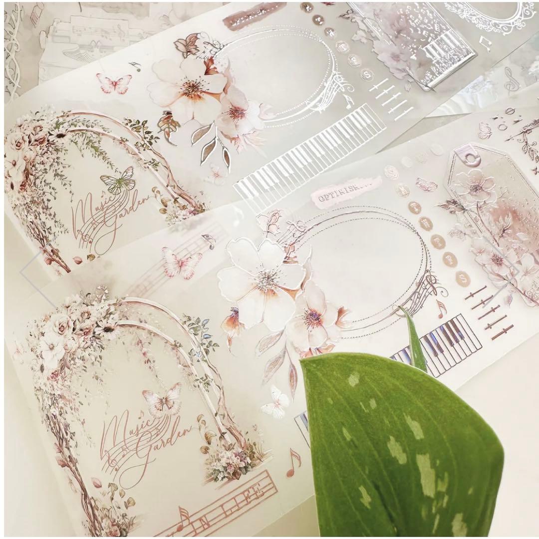 Journal pages 海外マスキングテープ　マステ 【1898】