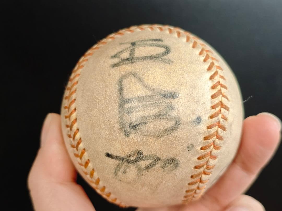 長嶋茂雄・王貞治 サインボール／直筆／野球 記念品