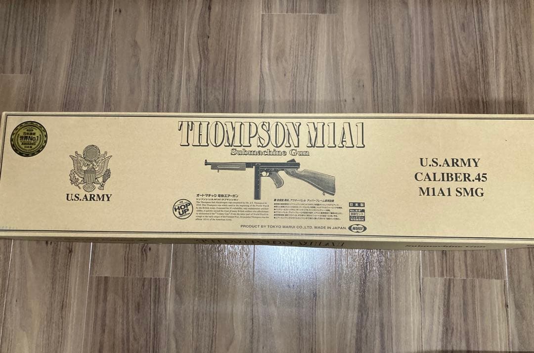 【ジャンク品扱い　外箱あり】東京マルイ　トンプソン　M1A1 電動ガン