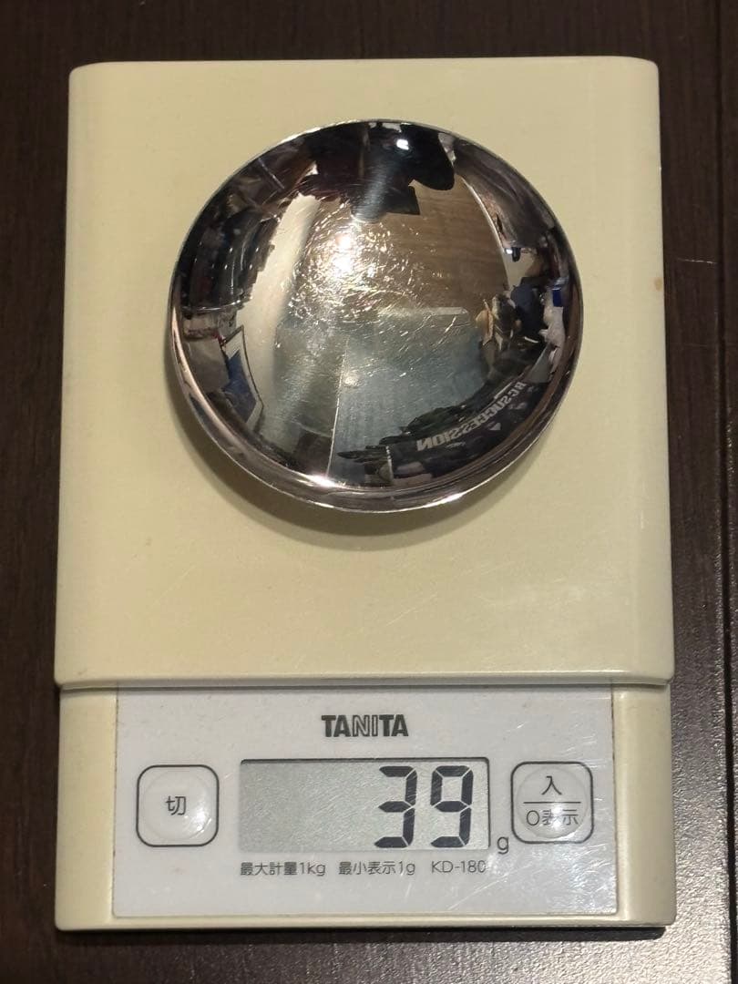 純銀製盃、銀杯４個まとめ売り　234グラム