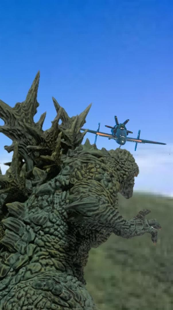 青島文化教材社(AOSHIMA) PLAfig. No.PF-01 ゴジラ-po