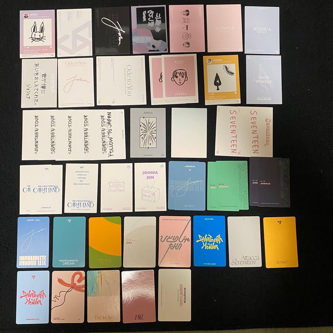 seventeen セブチ　ジョシュア　ジス　まとめ売り