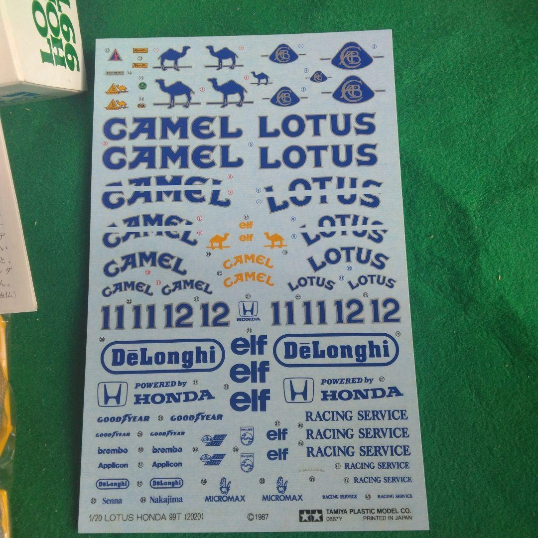 TAMIYA 1/20　Fー1 モデル 3点セット