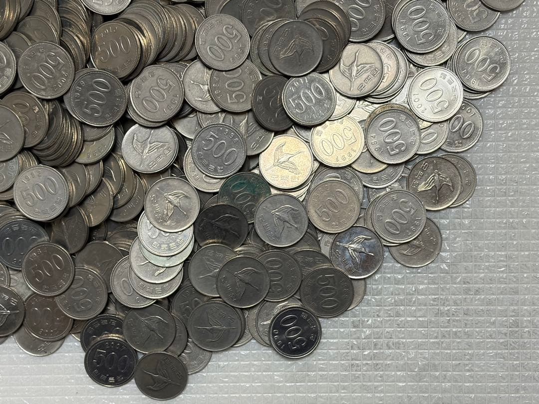 古銭　外国　韓国古銭　韓国硬貨　韓国　韓国ウォン　500ウォン　韓国