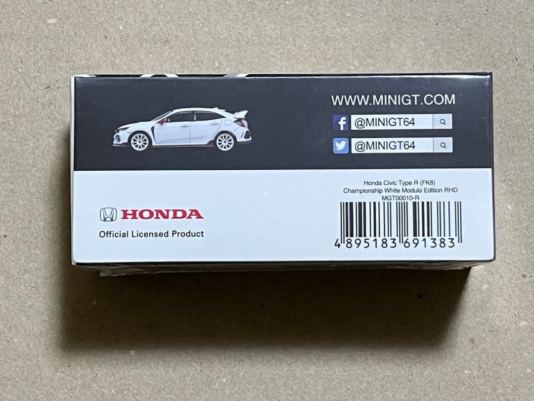 MINI GT ホンダ シビック タイプR 7種