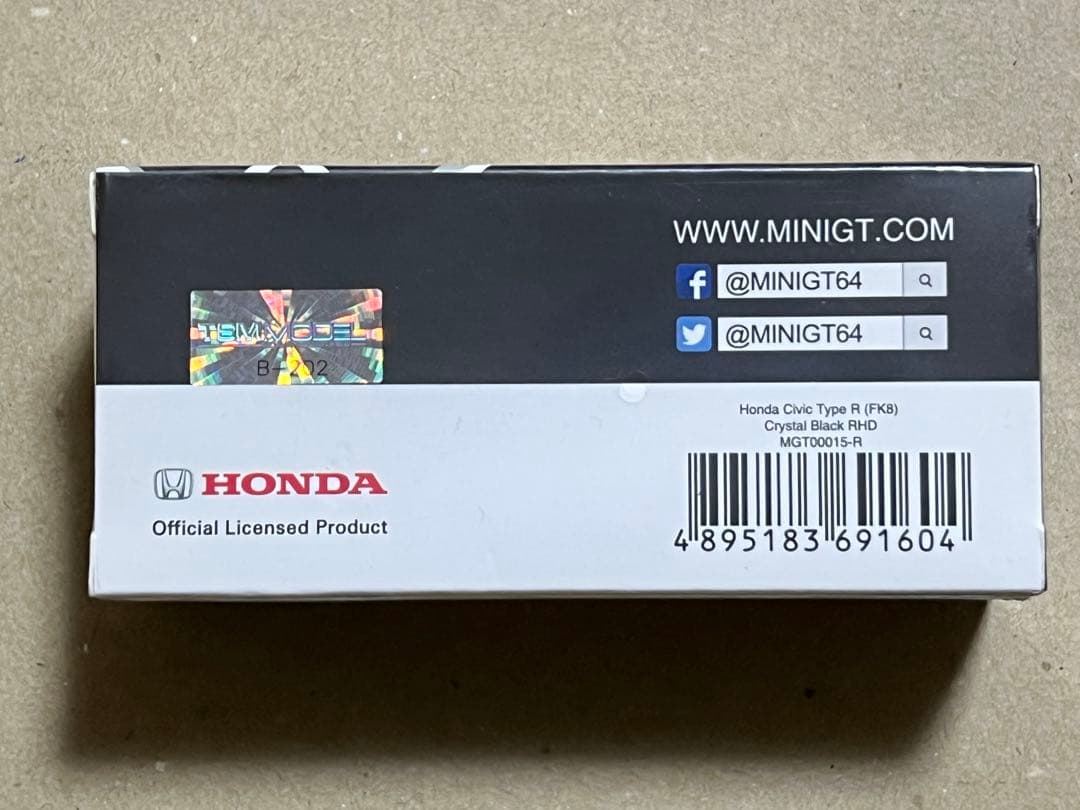 MINI GT ホンダ シビック タイプR 7種