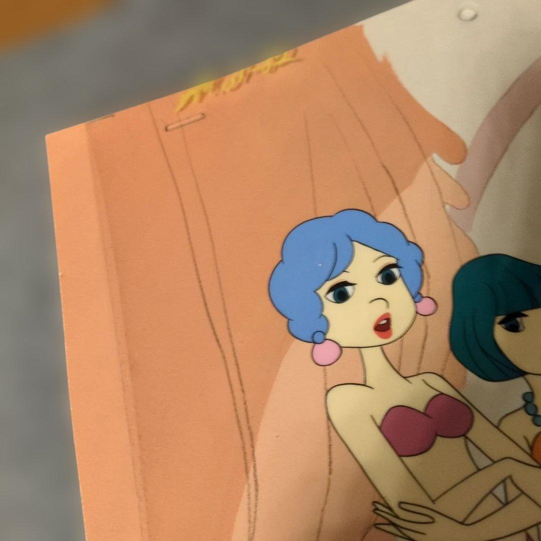 虫プロの遺産 なつかしの世界名作 アンデルセン物語 『人魚姫』セル画 昭和レトロ