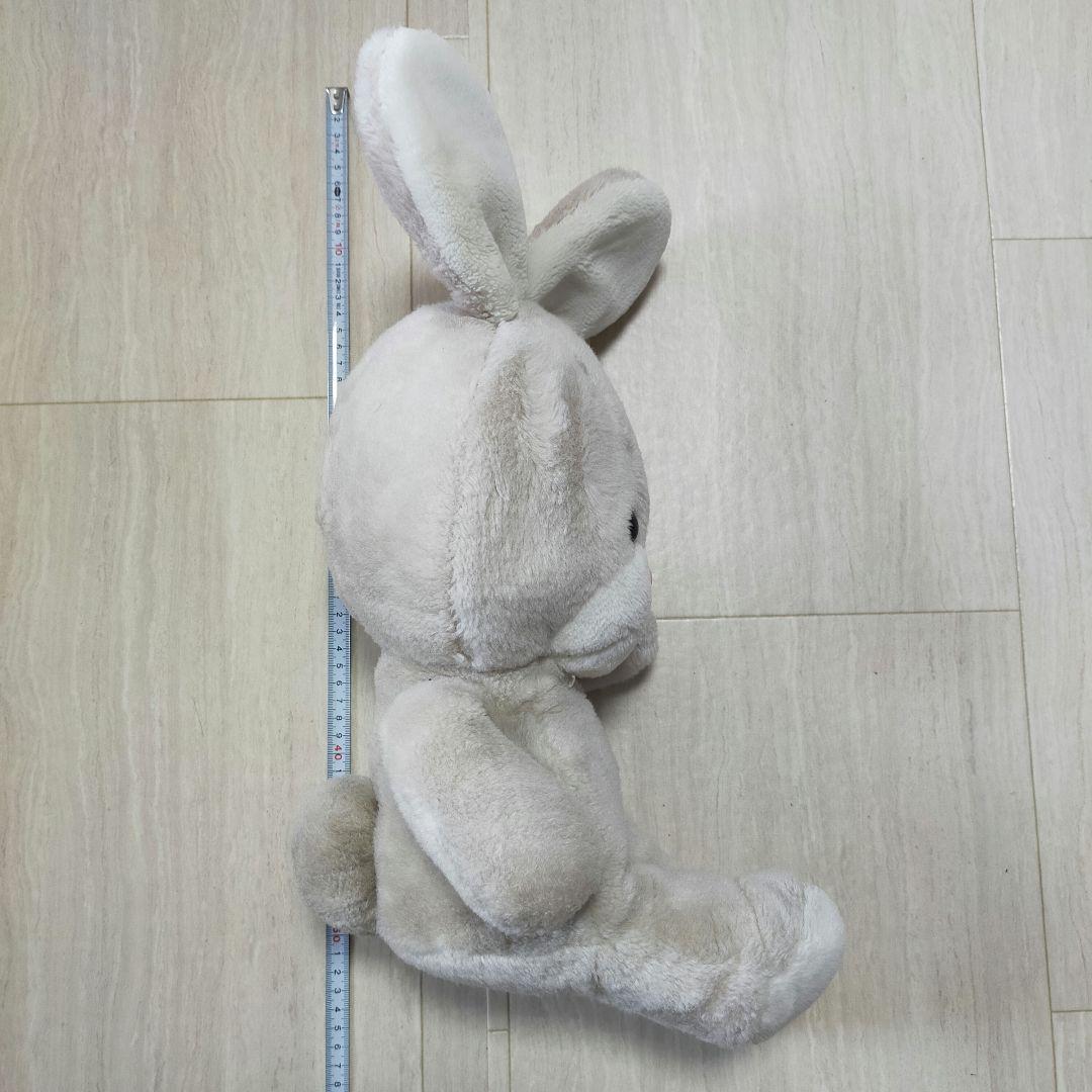 ぬいぐるみ　大　うさぎ　グレー　吉徳　昭和　レトロ　平成　ぬい活