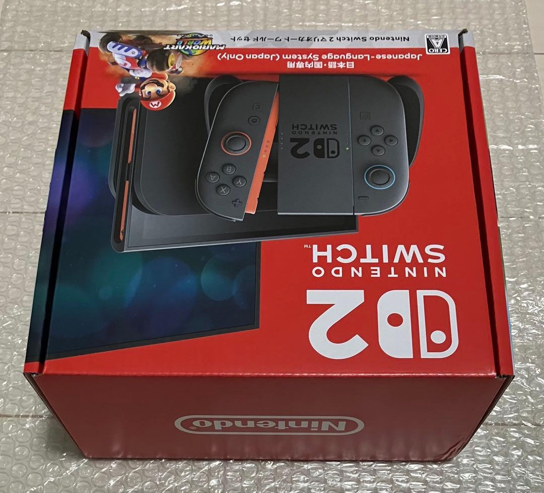 箱に傷有り 納品書付 未開封 ニンテンドースイッチ2 本体 マリオカートワールド