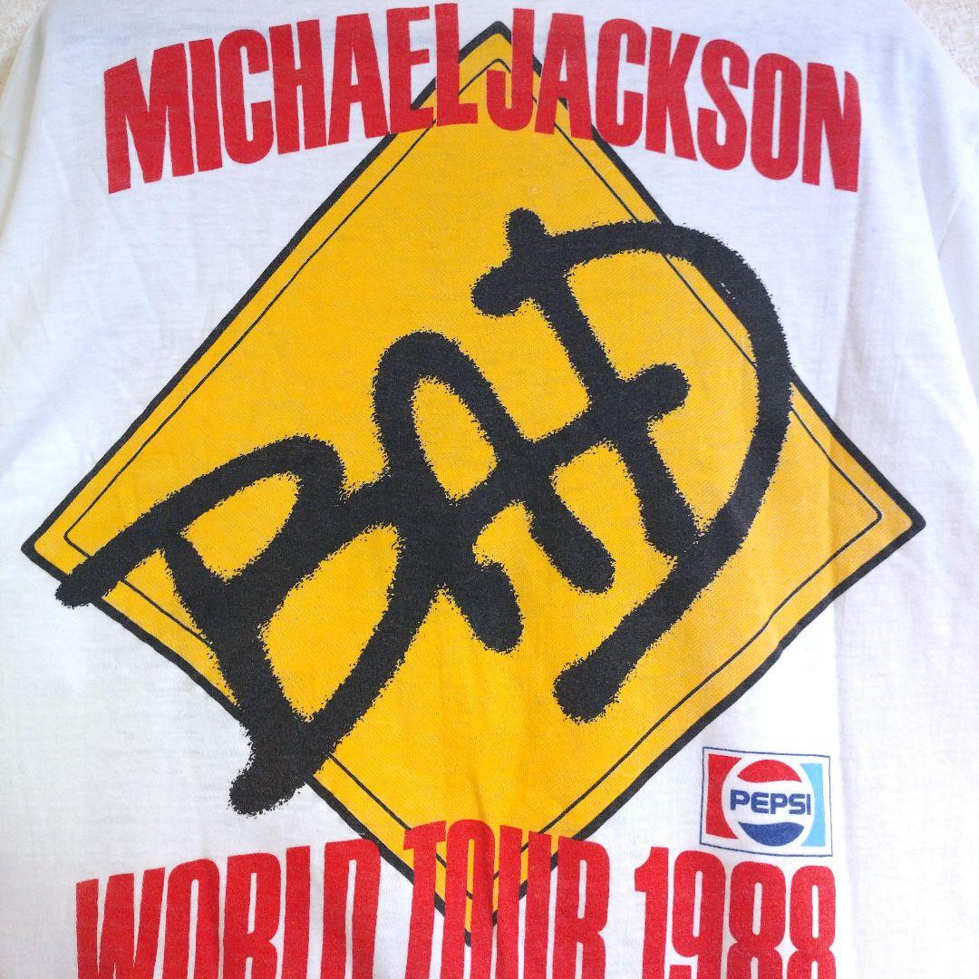 マイケルジャクソン ヴィンテージ Tシャツ 1998 ツアー BAD