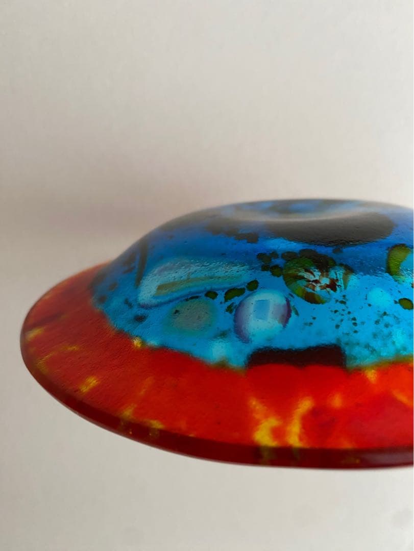 オーストラリア アンティーク ビンテージ 器 ガラス クリア 地球 太陽 新品