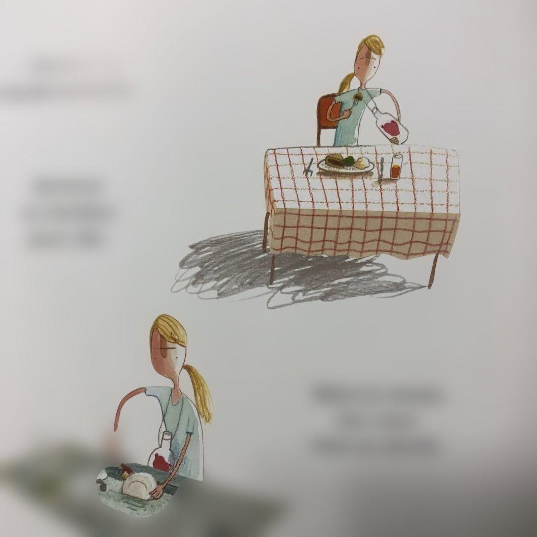 【洋書絵本】Le Coeur & la Bouteille