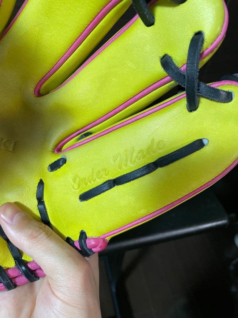 サエキ　軟式用オーダーグローブ　内野手用