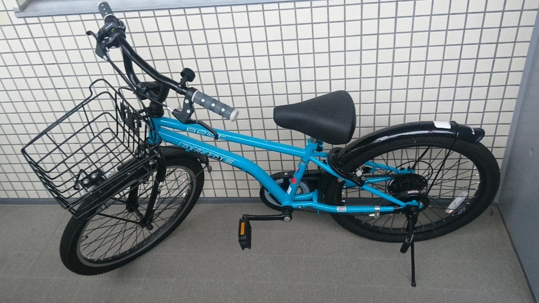 子供用自転車　22インチ DRIDE　ブルー　直接引き取り（芦屋市）